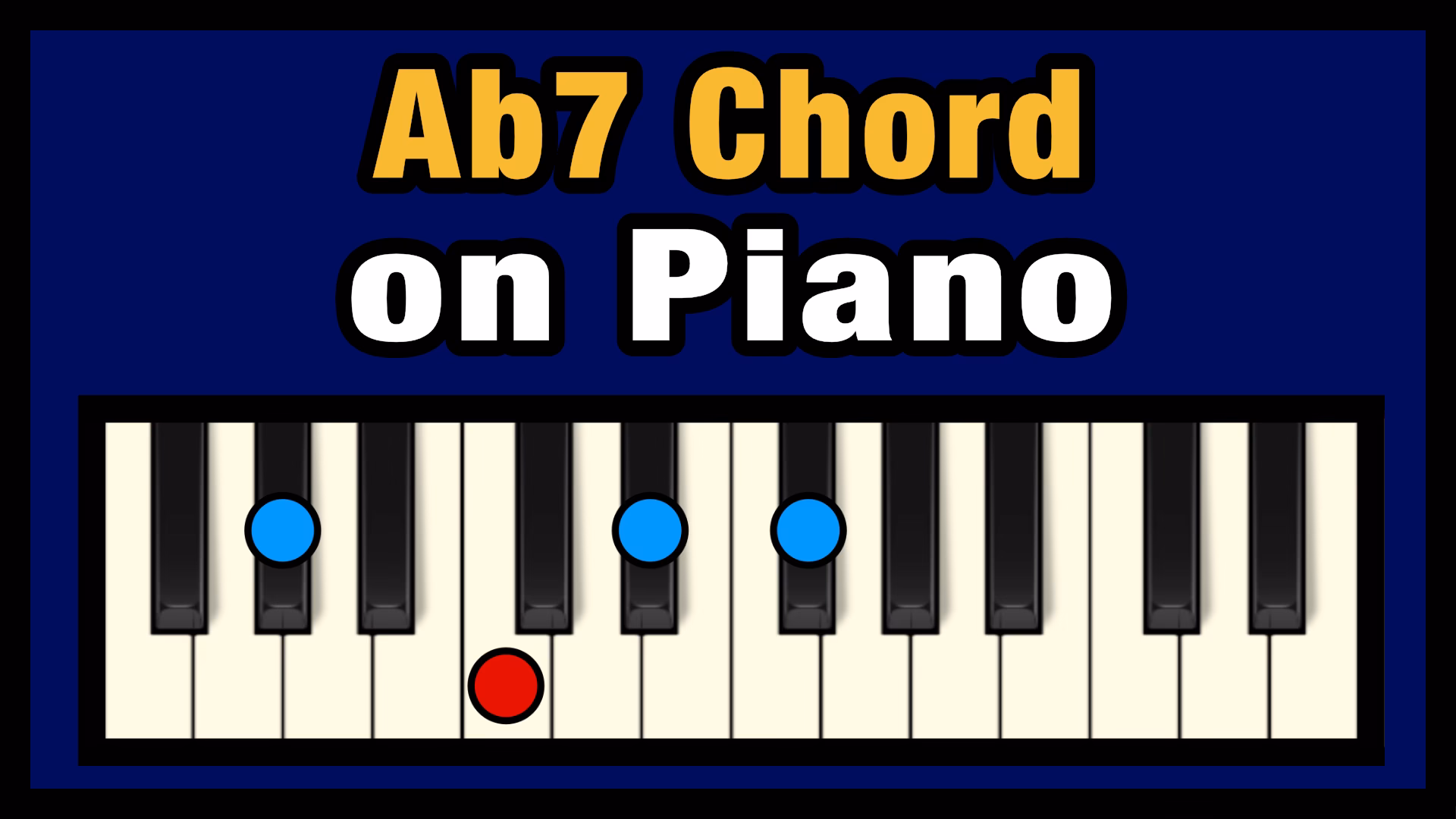 What notes are in AB 7?