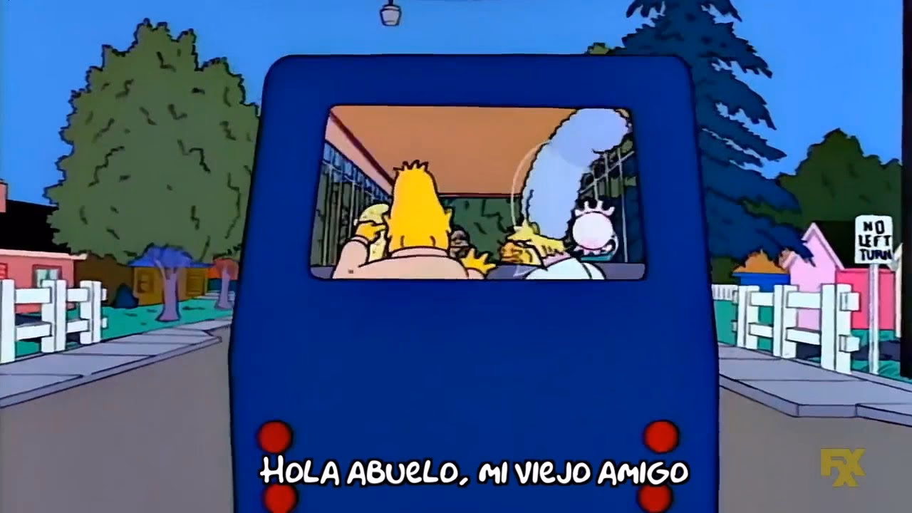 ¿Qué edad tiene Abraham Simpson?