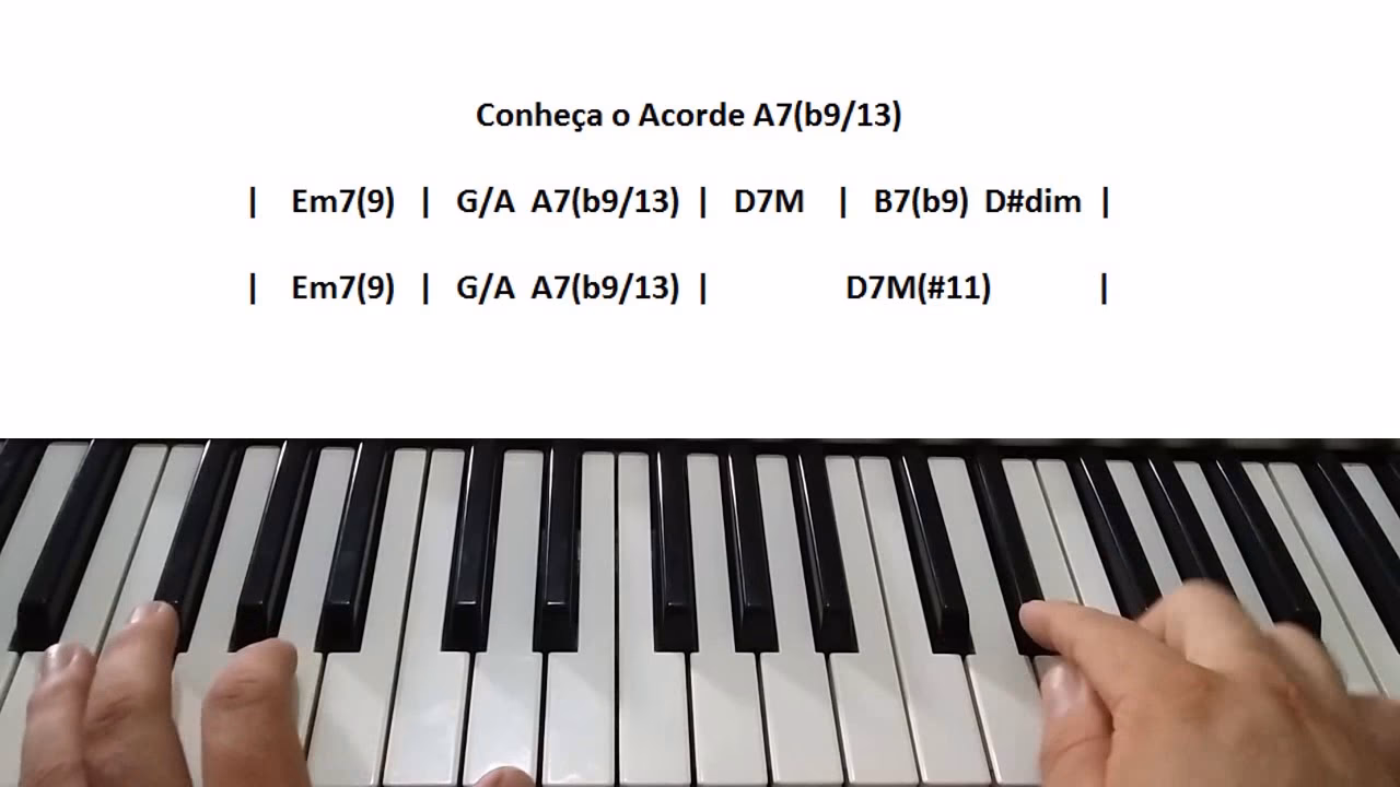 ¿Qué notas hay en el acorde a7b13?