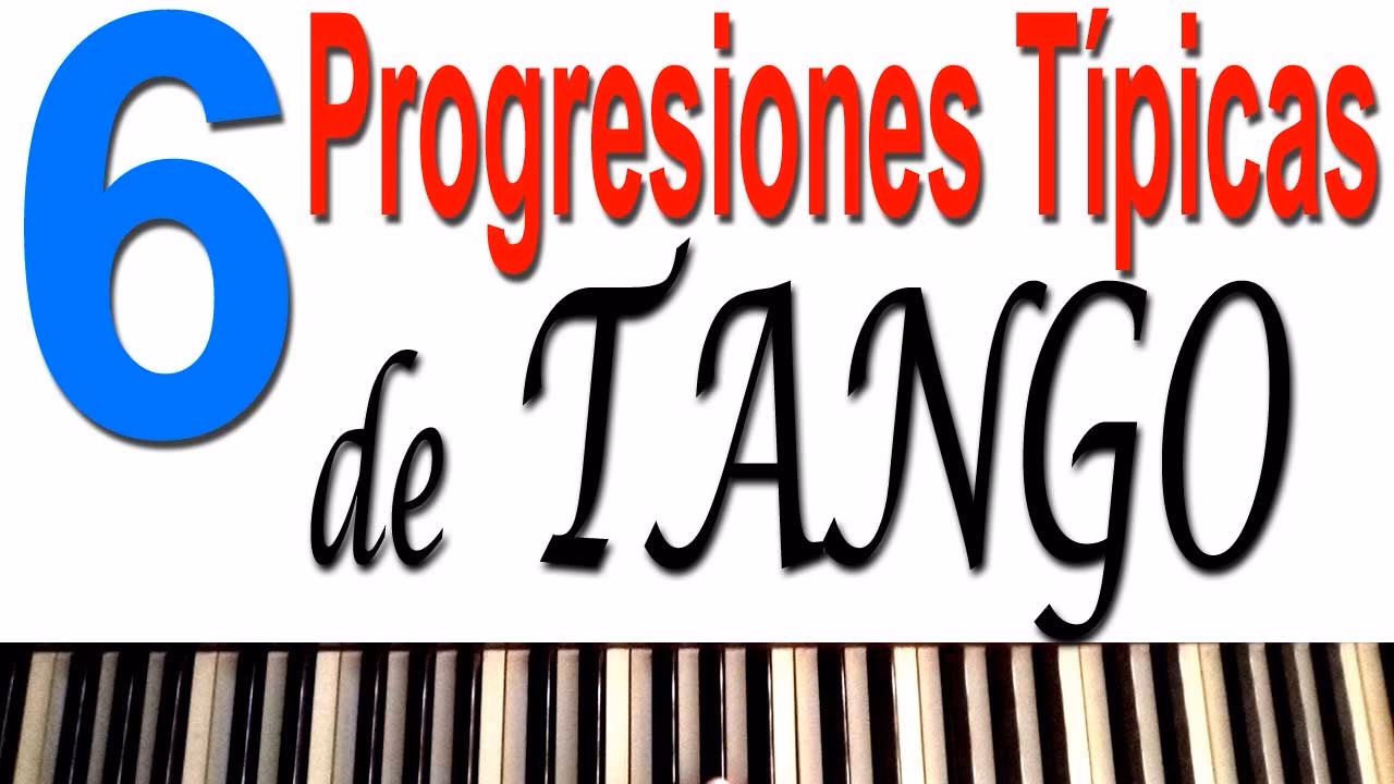 ¿Qué escala se usa en el tango?