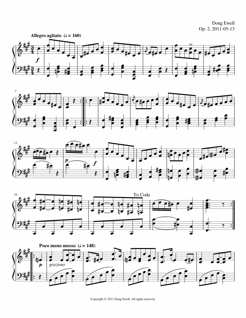 What does stretto mean in piano?