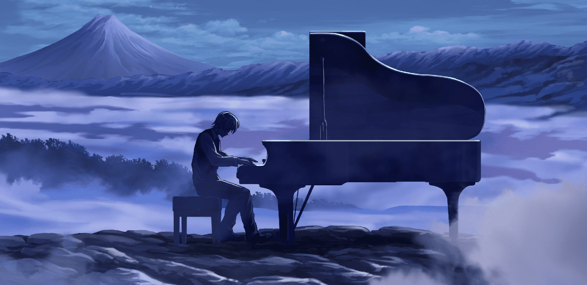 ¿Qué es un animé en piano?