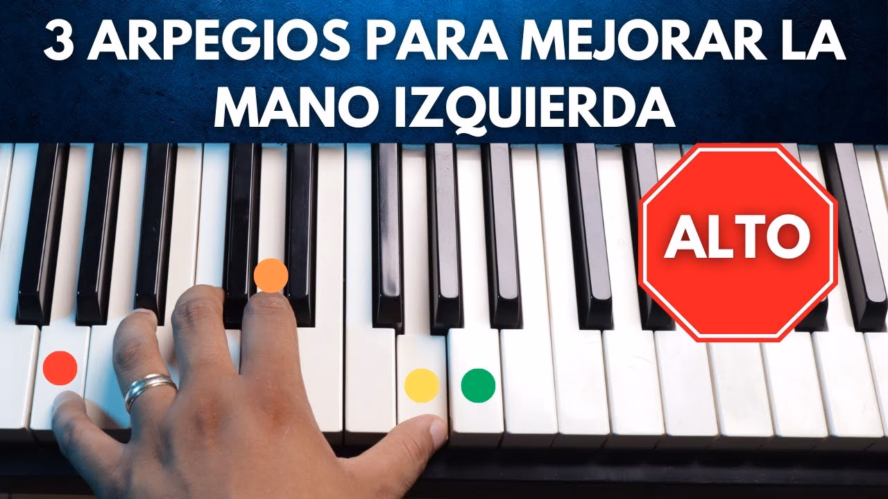 ¿Cuáles son los arpegios de Do Mayor?