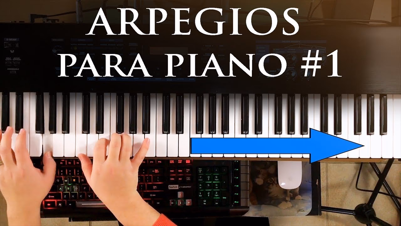¿Qué son los arpegios en el piano?