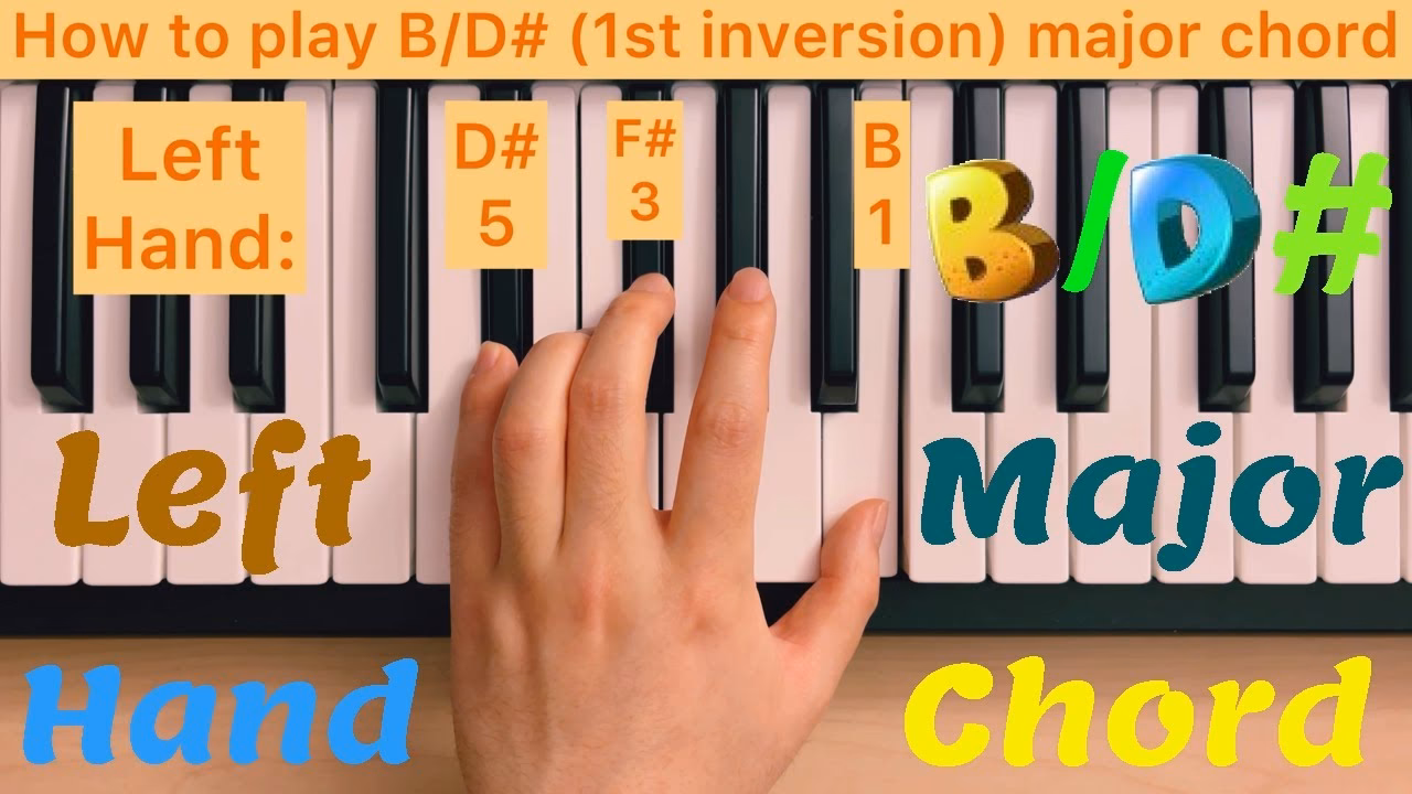 What is the B Major over D#?