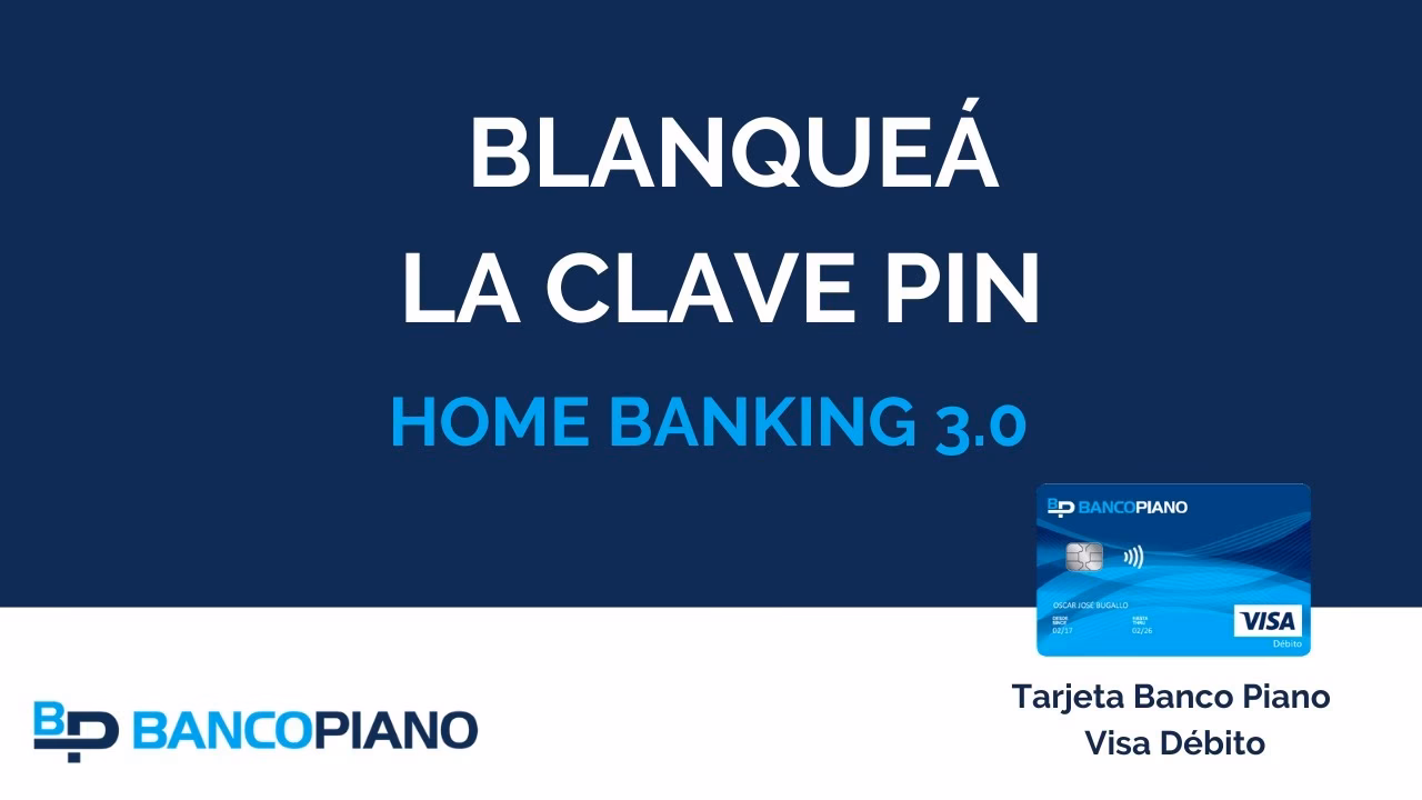¿Cómo blanquear la clave de cajero?
