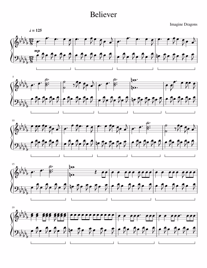¿Qué letra es mi en el piano?