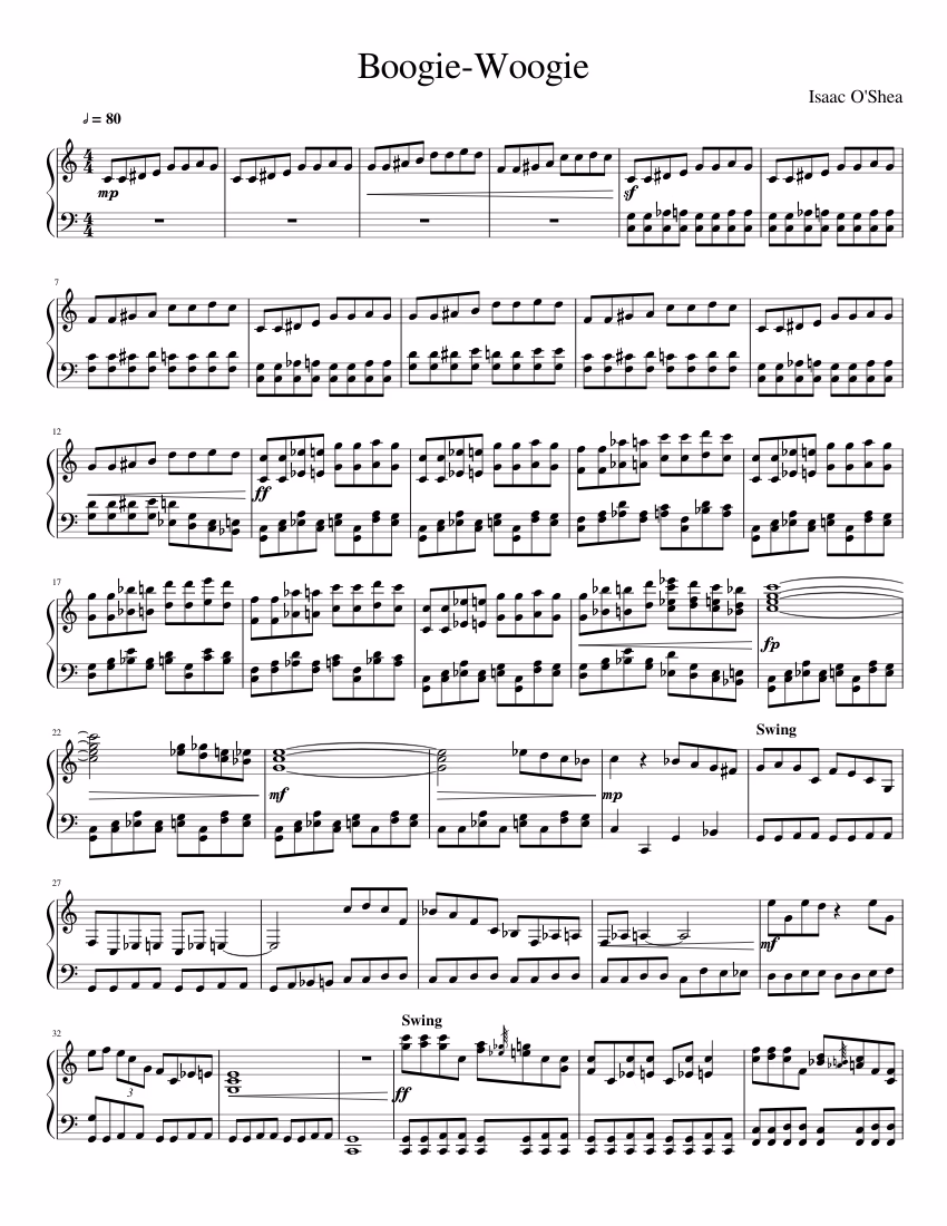 Who is the best boogie piano player?