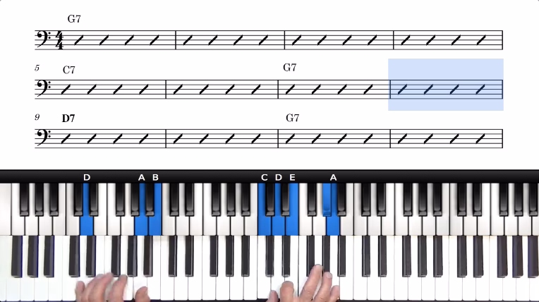 What is boogie-woogie in piano?