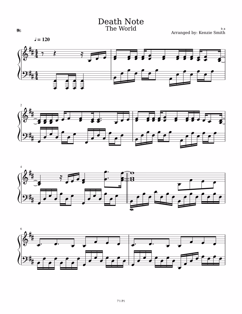 What key is the L's theme in?