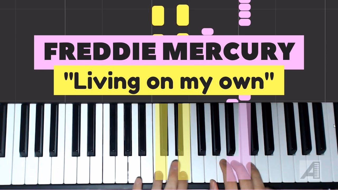 ¿Freddie Mercury toca el piano?