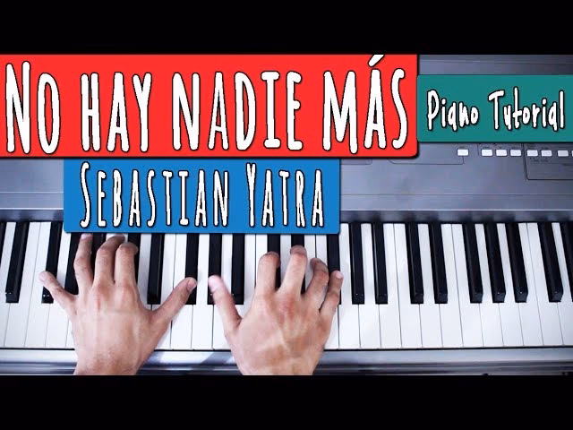 ¿Cómo se llama la última canción de Sebastián Yatra?