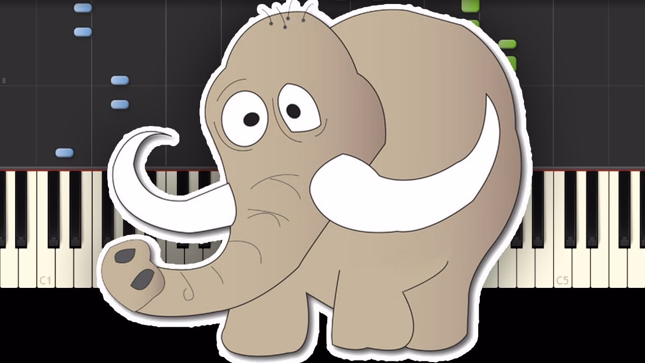 ¿Cómo se llama la canción del mamut chiquitito?