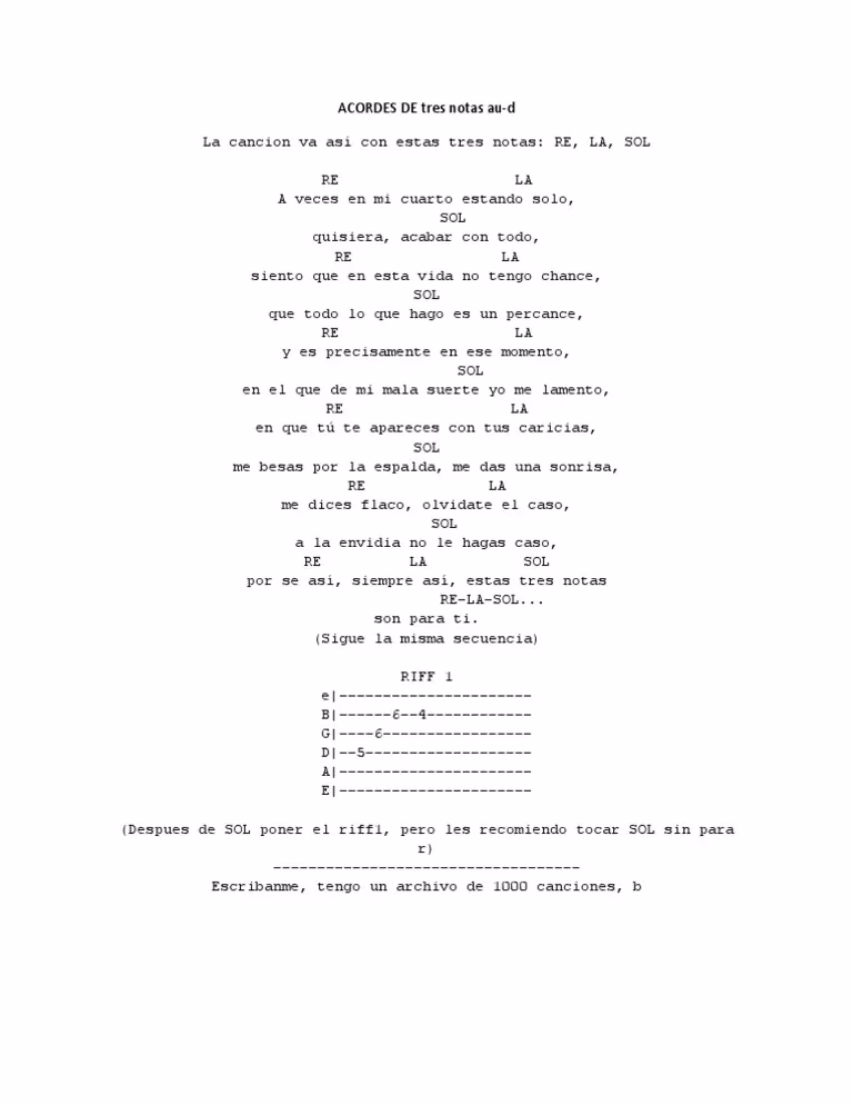 ¿Cómo se llaman los acordes de tres notas?
