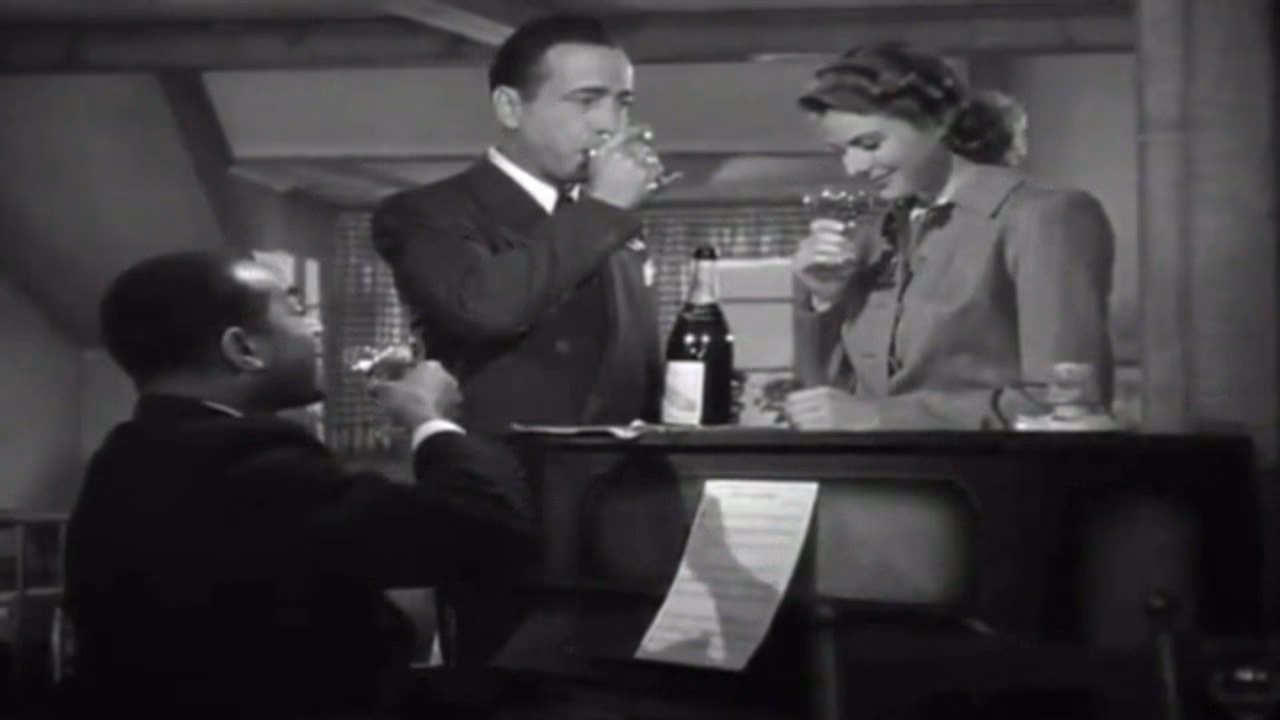 ¿Qué canción toca Sam en el piano en la película Casablanca?