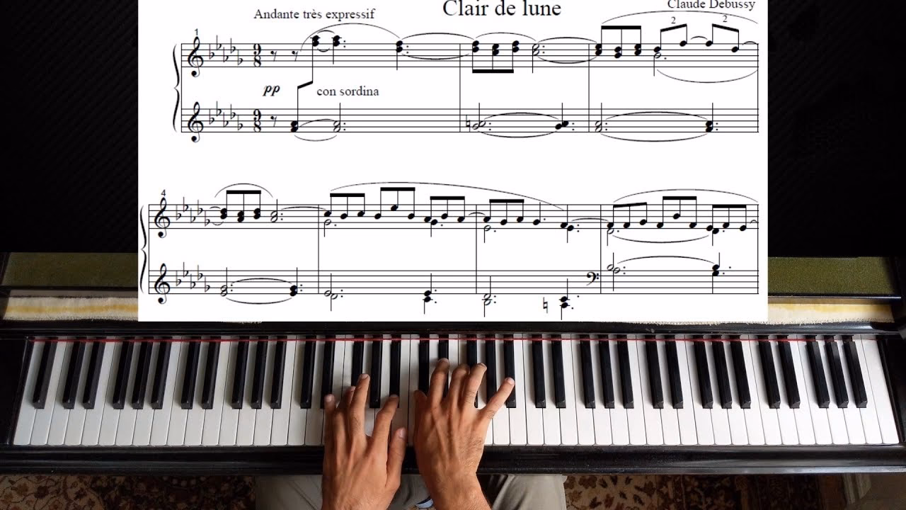 What is the famous piano piece by Debussy?