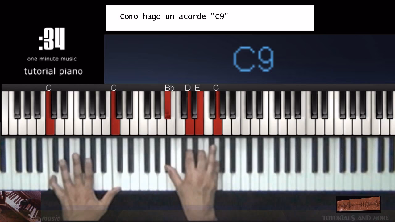 ¿Qué notas son C9?