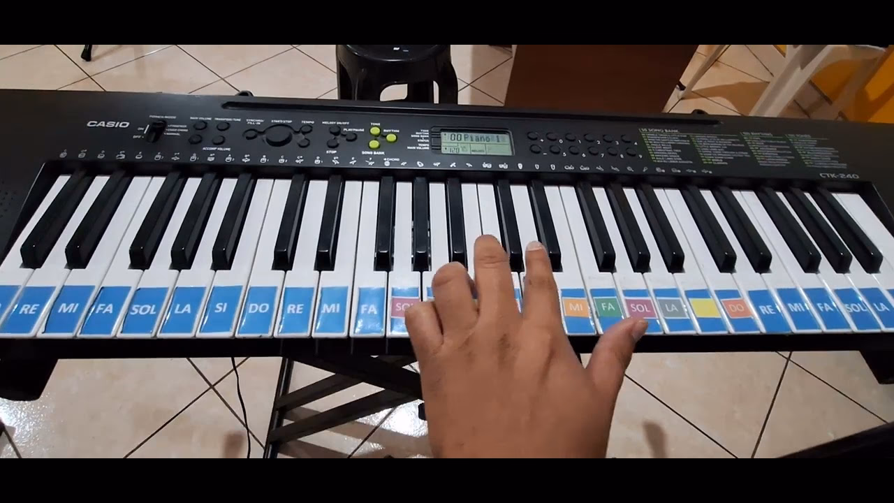 ¿Qué pegamento utilizar para las teclas del piano?