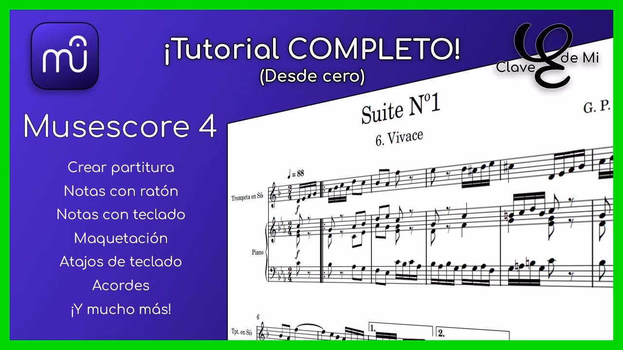 ¿Cómo poner dos notas juntas en MuseScore?