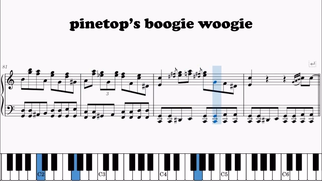 ¿Cómo funciona el boogie-woogie?