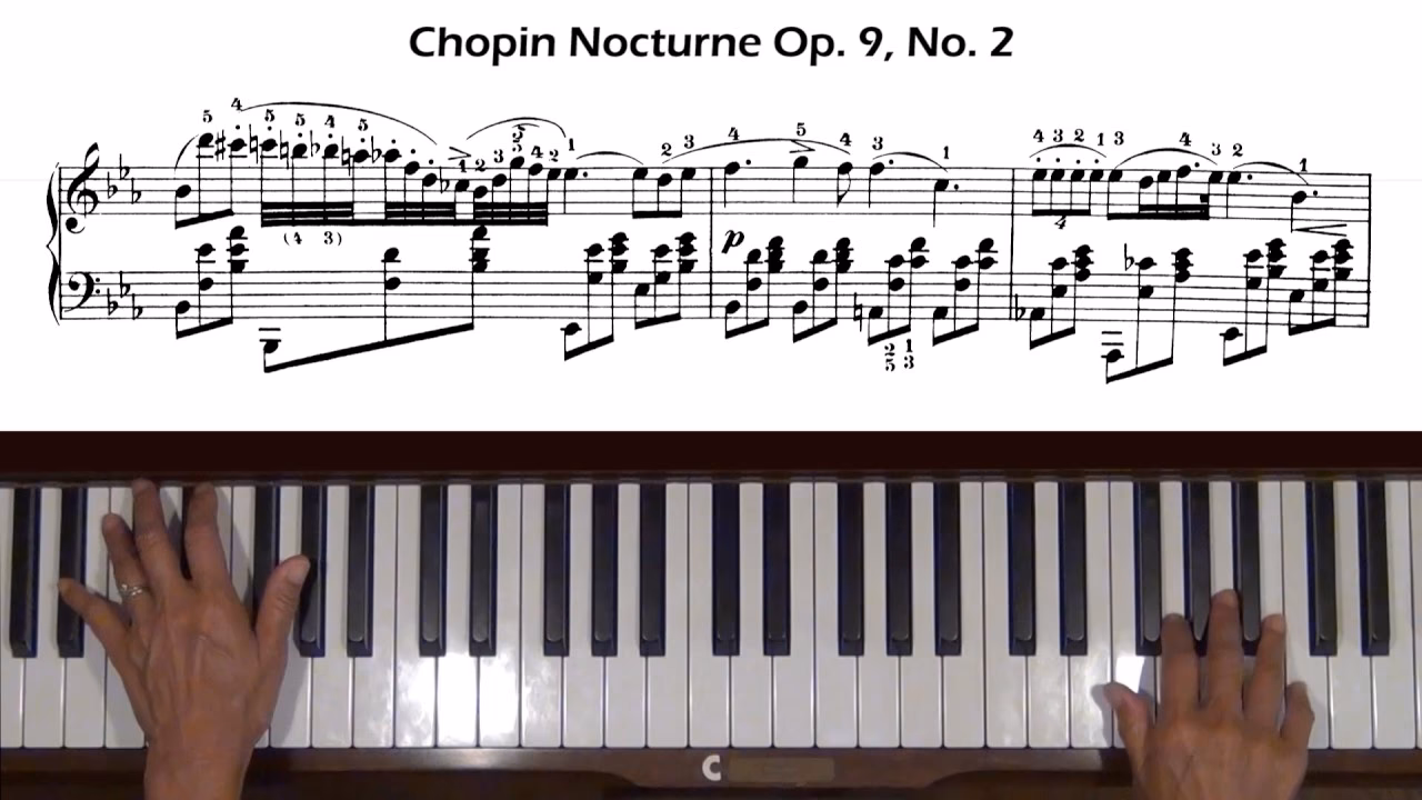 ¿Qué Nocturno de Chopin es más fácil de tocar?