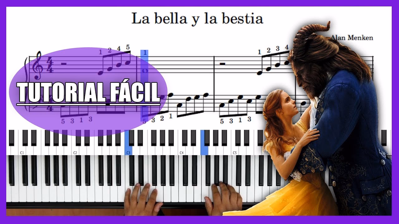 ¿Cómo se llama el piano de La bella y la bestia?