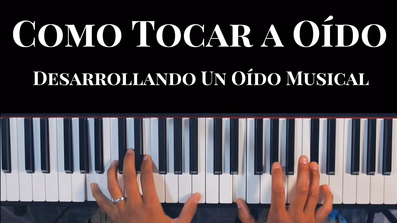 ¿Es raro tocar el piano de oído?