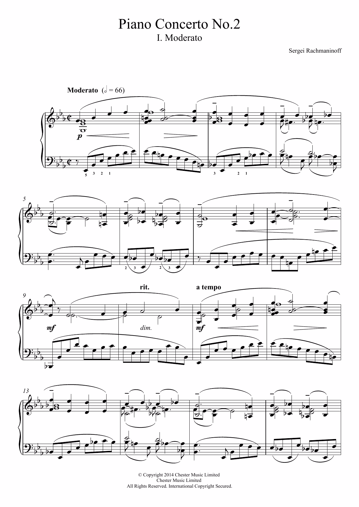What is the best recording of Rachmaninov piano concerto 2?