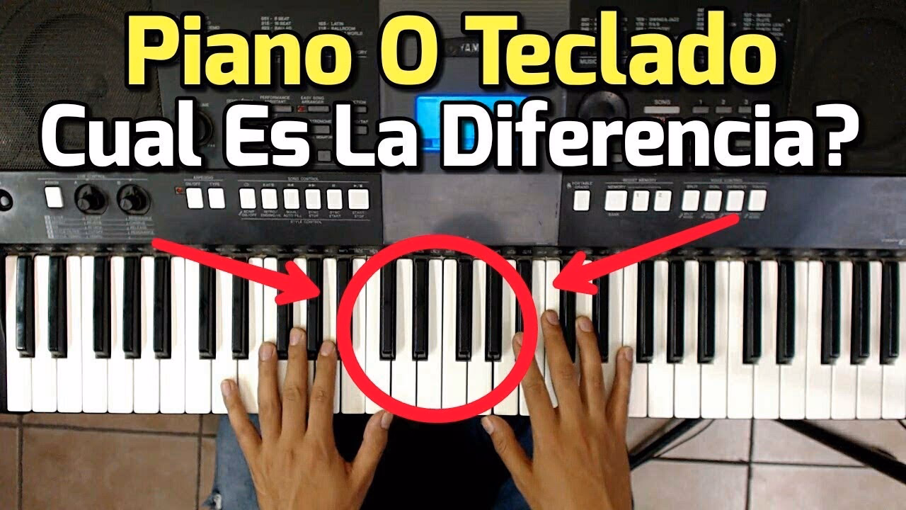 ¿Qué teclado suena como piano?