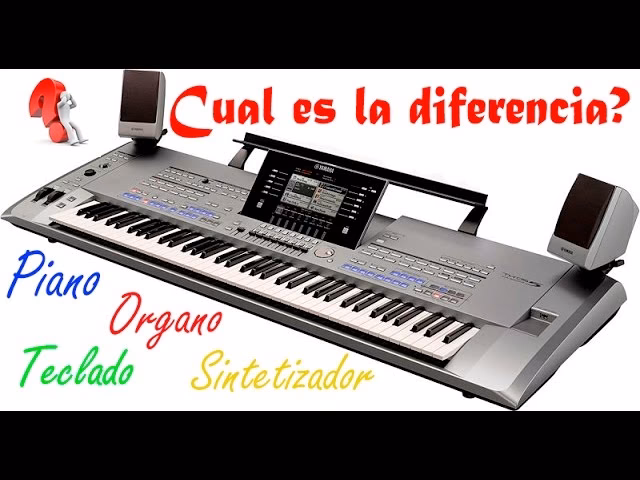 ¿Cuál es la diferencia entre un piano y un sintetizador?