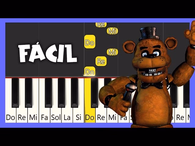 ¿En qué tono está la canción de FNAF?