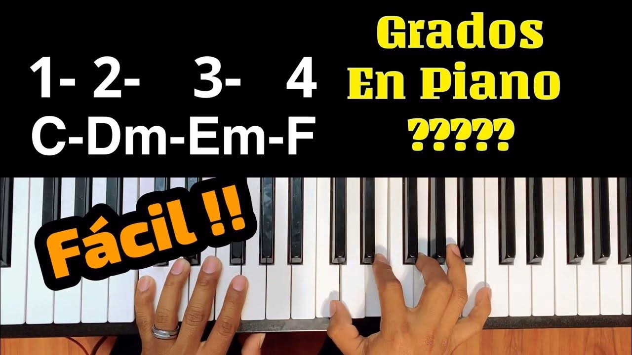 ¿Cómo se llaman todos los grados?