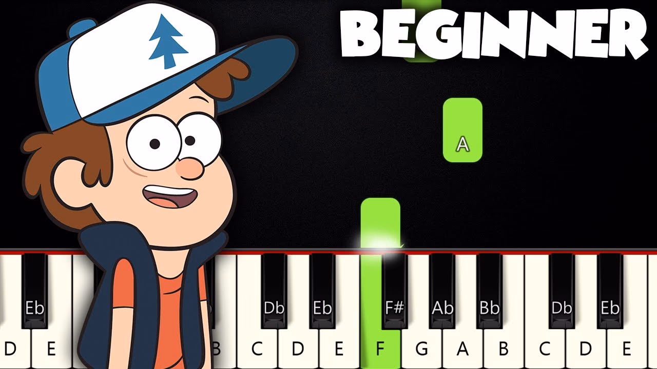 What key is the Gravity Falls theme in?