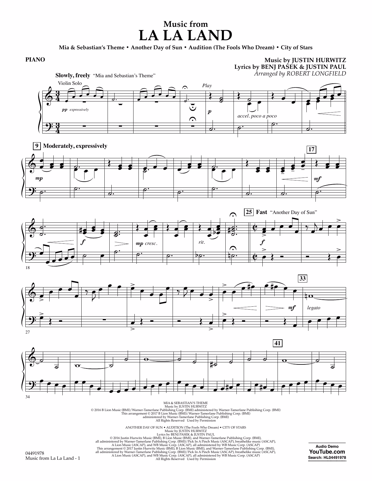 Did Ryan Gosling play the piano in La La Land Reddit?