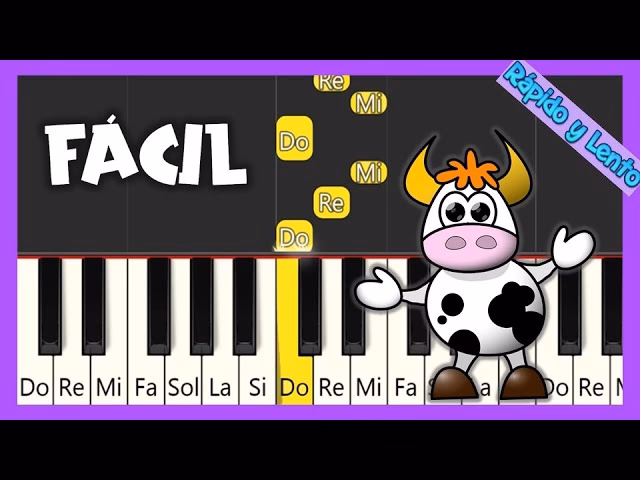 ¿Cuáles son los versos de La Vaca Lola?