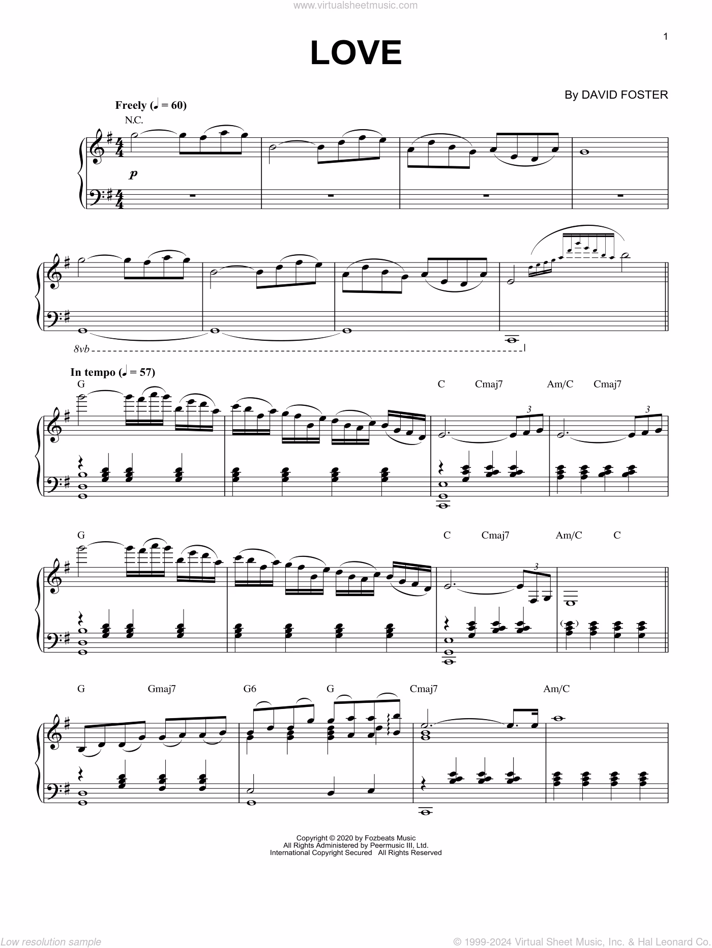 What grade is another love piano?