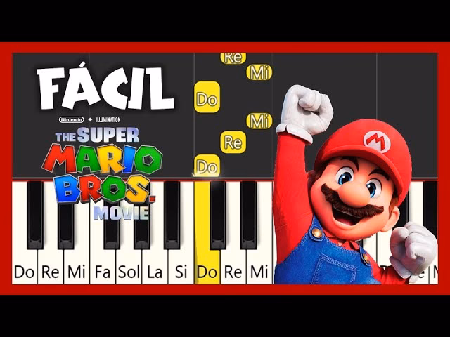 ¿Cómo se llama la canción que sale en Mario Bros?