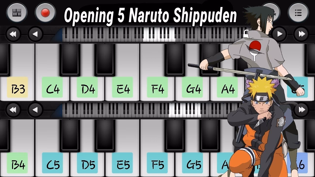 What is the name of the opening 5 of Naruto?