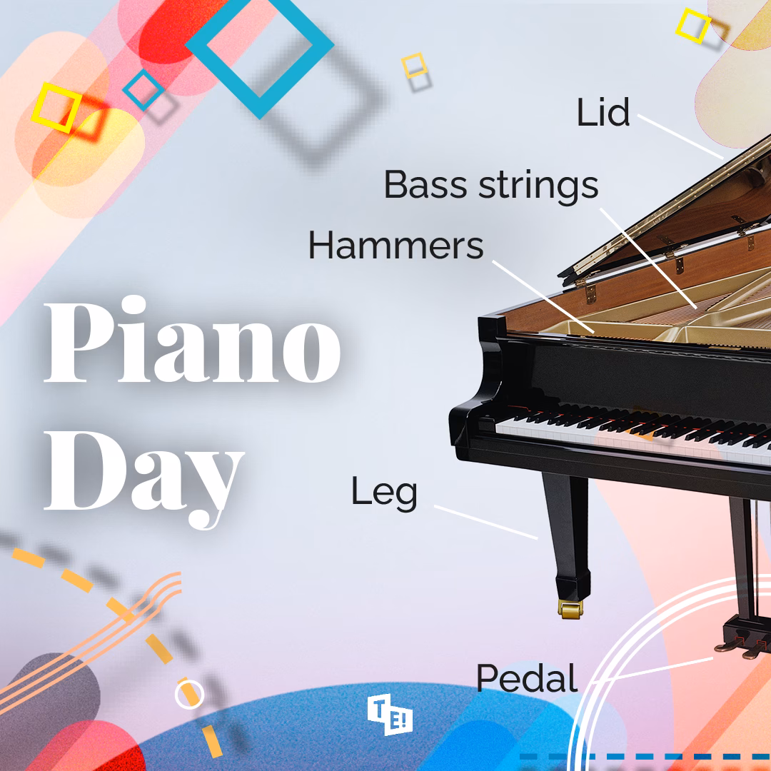 ¿Cómo se lee piano en inglés?