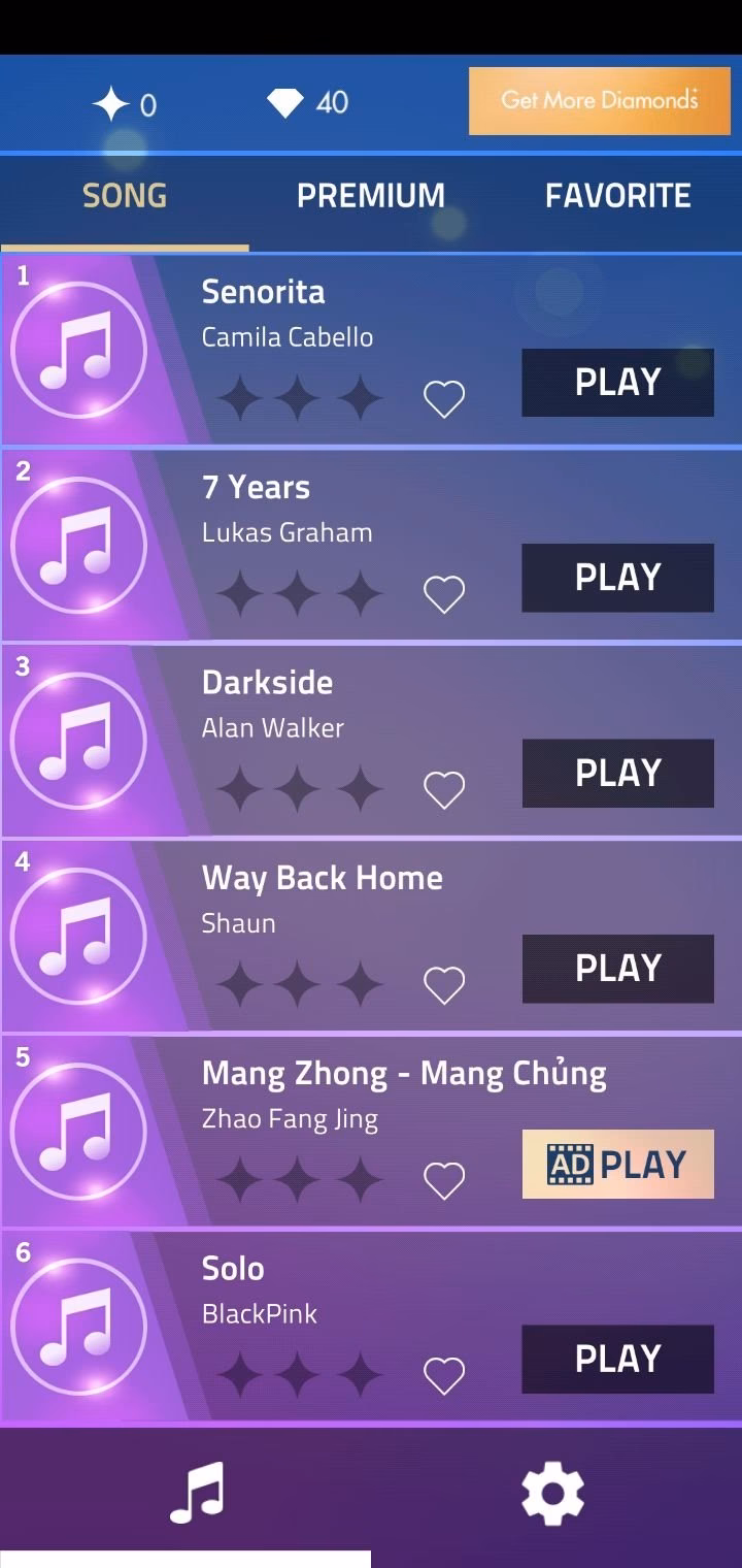 ¿Cuántas canciones hay en Magic Tiles 3?