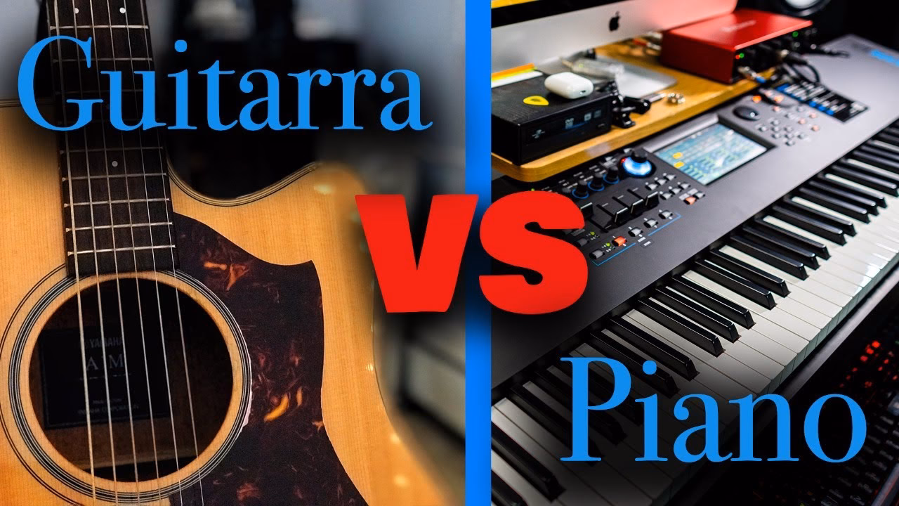 ¿Qué instrumento es mejor, la guitarra o el piano?