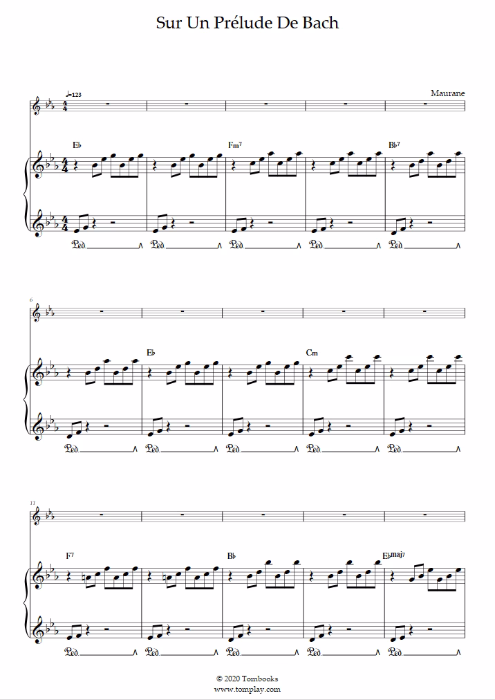 What is Bach's best piano piece?