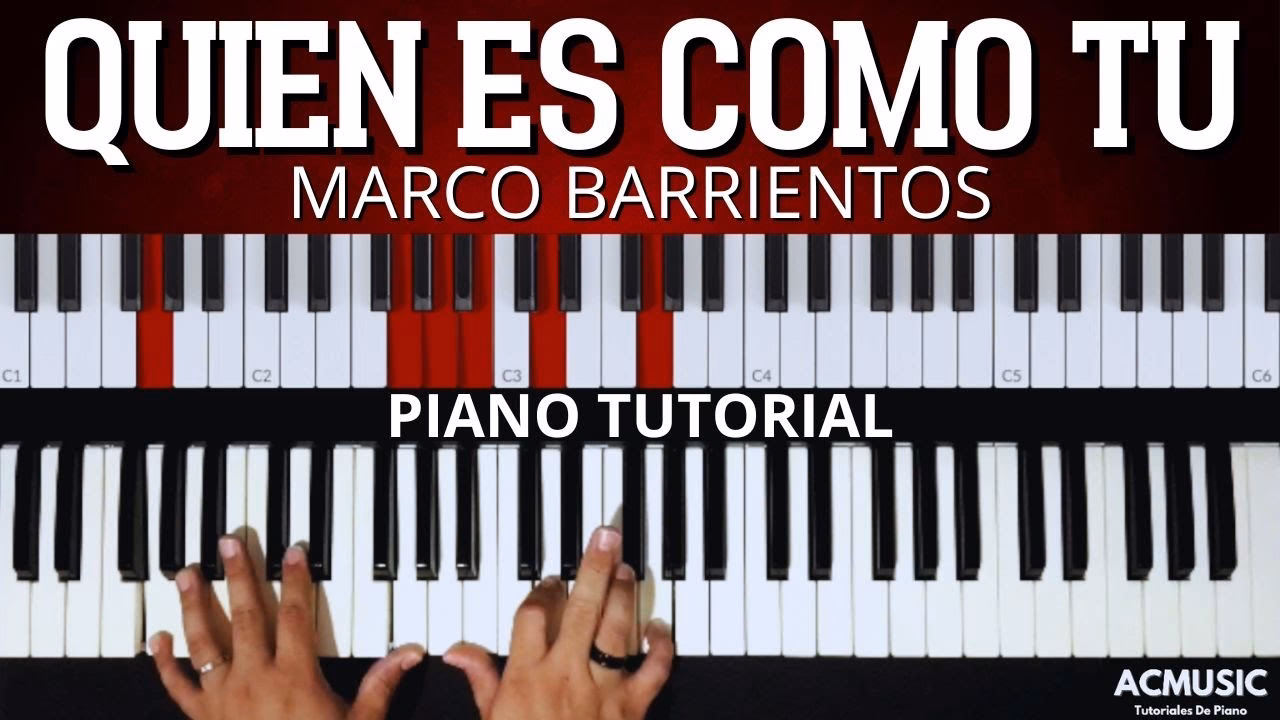 ¿Quién es el pianista de Marco Barrientos?